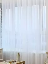 Dule Interior dieninių užuolaidų audinys Vualis, su švineliu, aukštis 3.18 m.