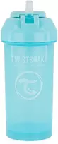 Twistshake gertuvė su šiaudeliu nuo 6mėn., 360 ml, mėlyna 78589