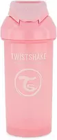 Twistshake gertuvė su šiaudeliu nuo 6mėn., 360 ml, rausva 78588
