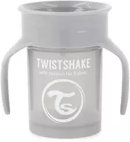 Twistshake gertuvė nuo 6mėn. 360°, pilkas 78930