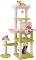 Promotions Kačių medis, 88.9x48.3x147.3 cm, rožinė ir žalia