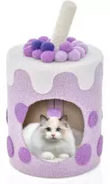 Promotions Kačių medis bokštas, 40.6x40.6x68.6 cm, violetinis