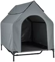 Promotions Gyvūnų namelis, 84x132x114 cm, Pilkas