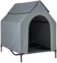 Promotions Gyvūnų namelis, 84x132x114 cm, Pilka