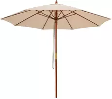 Promotions Lauko skėtis, 283x252,5 cm, smėlio spalvos