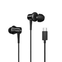 1MORE Piston P20 Wired Audio Braided Call Recording Hi-Res Earphones, Type-C, One-Touch Mute, Cable, Hi-Res Certified, (Black) juoda