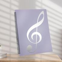 Waterproof Foldable A4 Music Score Clip for Students - Piano Sheet Music Holder 10 Pages