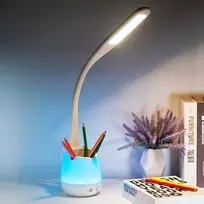 Stalinė lempa K711U LAMPKA BIURKOWA SZKOLNA LED RGB ORGANIZER
