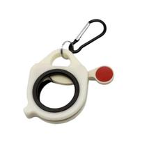1x Cable Tie Organizer Portable Fluorescent Storage Plastic Cable Tie Holder Cable Tie Storage Tool Key Chain Wiring Accessories dramblio kaulas