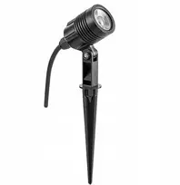 Rabalux Turda LED E535d sodo toršeras IP65 1x3W juodas skaidrus