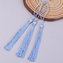 Mixed 30/100Pcs 13cm/5 Inch Silky Floss Bookmark Tassels Hanging Spike Rope Crafts For Bookmark Making DIY Craft Accessory 30Pcs