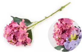 Mondex Since 1986R VIRIDIS Dirbtinių gėlių hortenzija 62x16cm rožinė