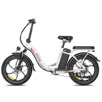 FAFREES F20+ All-Terrain Folding Electric Bicycle 36V20Ah Battery 250W Motor 25KM/H Top Speed 20 Inch Fat Tires 100KM Max Range E-Bike balta