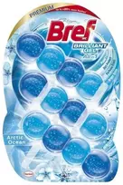 WC valiklis-gaiviklis BREF BRILLIANT ARCTIC OCEAN, 3×42 g