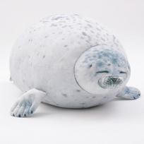 30cm 40cm 60cm Mielas ruonio pliušinis žaislas Gyvas įdarytas jūrų gyvūnas ruonis Minkšta lėlė Simuliacinis ruonio pagalvė Vaikams Žaislai Gimtadienio dovana 30cm balta