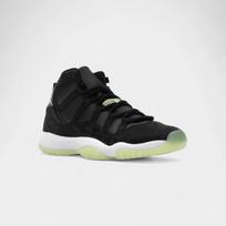 Jordan 11 Retro Black Barely Volt (GS) 36.5 juoda