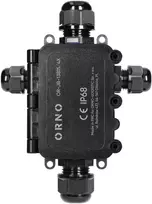 Orno Puszka Dėžutė be tvirtinimo HD IP68, 0,75–4,0 mm?, 2 M20 jungtys, 2 M16 jungtys, X išdėstymas