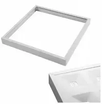 GTV G-TECH Rėmas LED plokščių paviršiniam montavimui 60x60x6,5 cm (BACKPLATE TYPE), be varžto