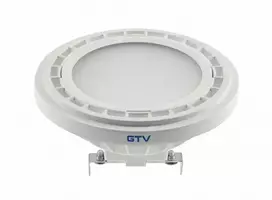 GTV LED lemputė, AR111, 3000K, G53, 12,5 W, DC12V, 120°, 1100lm, balta