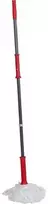 Dirt Devil Mop su mikrofibry E7778 125 x 7,5 CM Raudona Pilka