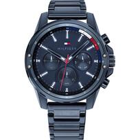Tommy Hilfiger Mason Mėlynas Metalinis Vyriškas Kvarcinis Laikrodis 1791789 mėlyna