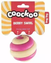 COOCKOO COOCKOO žaislas šuniui GUMOWA BERRY SWIRL 7,5cm