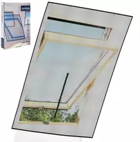 Tinklelis nuo uodų stogo langų vabzdžiams uodams 120x140 cm juodas