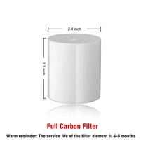 Premium Water Filter 15-20 Shower Hard Water Purification Filter Reduce Skin Dryness Bathroom Accessories Activated Carbon Chlorine Home