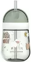 Rosti Mepal Mepal Puodelis su šiaudeliu ’Little Farm’