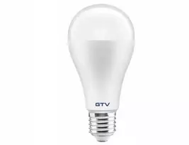 GTV LED lemputė , A65, 4000K, E27, 20W, 2400lm, AC180-250V/ 50-60Hz, RA>80, 200°, 164mA