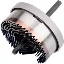 Otwornice Skylėms gręžti medienai 26–63 mm, aukštis 25 mm, grūdinti dantys, 7 vnt. rinkinys