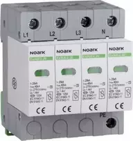 Ogranicznik Viršįtampių ribotuvas, II tipo, 275 V AC, 20 kA, įkišamas, 4 polių, 103357