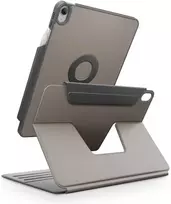 Dėklas UNIQ Rovus Snapmount Magnetic 360 Rotating Detachable skirtas Apple iPad Air 11" (M2/M3) / Apple iPad Air 10.9" (2022/2020) pilkos spalvos