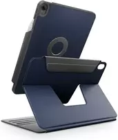 Dėklas UNIQ Rovus Snapmount Magnetic 360 Rotating Detachable skirtas Apple iPad Air 11" (M2/M3) / Apple iPad Air 10.9" (2022/2020) mėlynos spalvos