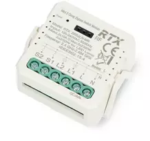 Tuya – 2 kanalų mini relė 10A – ZigBee – Android / iOS programėlė – RTX ZRS2LN-MR