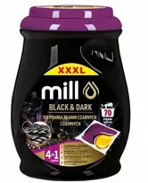 Madonis MILL PROFESSIONAL 2 kamerų skalbimo kapsulės juodai ir tamsiai atspalviams 70 vnt.