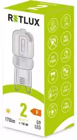 RLL 461 G9 2W LED WW RETLUX
