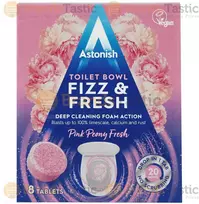 Klozeto valymo tabletės Astonish 8vnt. Peony
