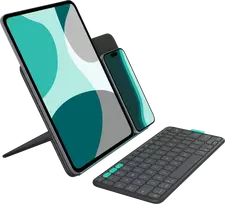 Logitech – atverčiamas dėklas, skirtas „iPad Pro“ ir „Air 11“ – grafito spalvos – Šiaurės šalių telefonams