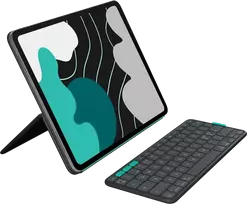 Logitech – atverčiamas dėklas, skirtas „iPad Pro“ ir „Air 13“ – grafito spalvos – Šiaurės šalių