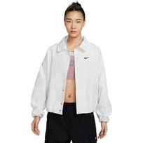 Nike Balta Laisvalaikio Kvėpuojanti Striukė su Gobtuvu Moteriškos Striukės HV1969-121 S