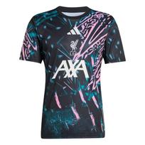 adidas Liverpool FC 25/26 Pre-Match Jersey Black KB1447 M