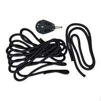 Pilates Reformer Machine Accessory Exercise Straps with Pulley Nylon Equipment for Effective with Red Wheel