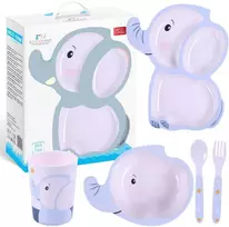 Bocioland BOCIOLAND BL561 – 5 dalių virtuvės indų rinkinys, „Elephant“