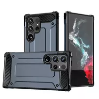 Hurtel Hybrid Armor dėklas skirtas Samsung Galaxy S25 Edge – Mėlynas
