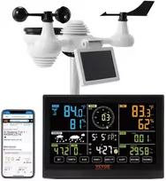 Vevor Meteorologinė belaidė orų stotelė YT60234 7in1 WiFi