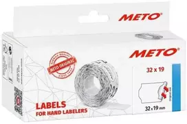 METO Kainų etiketės 30007368 Vėl nuimamos Etiketės plotis: 32 mm Etiketės aukštis: 19 mm Baltos 1 vnt.