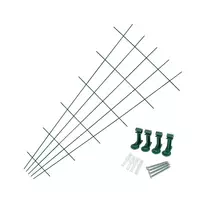 Augalų atrama "Vėduoklė", 150x75 cm, metalinė