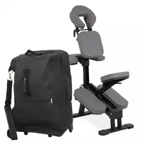 Habys Vertikalaus masažo kėdė Vital Soft Touch Charcoal