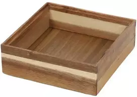 Medinis stalo organizatorius HEDO stalčiui, 15 x 15 x 5 cm